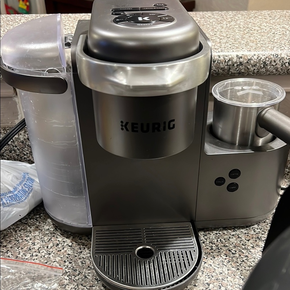 Keurig Coffee Maker - Silver and Black